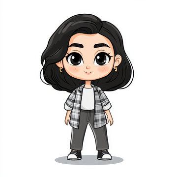 Create a quirky, shy character with a frumpy lawyer outfit, oversized clothes, and unique shoes. Whimsical and eccentric vibes