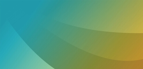 Soft Gradient Waves in Blue and Green Tones. Modern Abstract Design with Smooth Transitions and Layered Colors