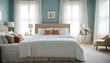 Photo interior modern design room 3d illustration