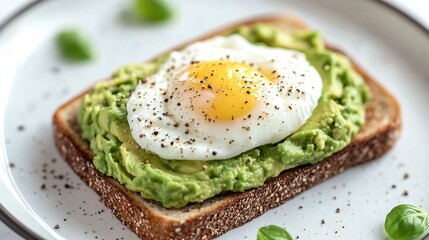 Avocado Egg Toast