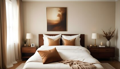 Photo interior modern design room 3d illustration