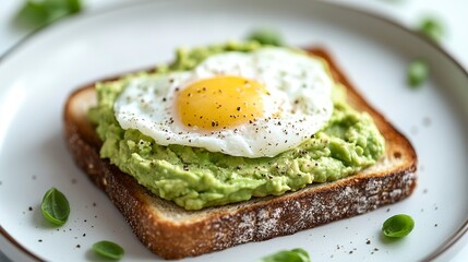 Avocado Egg Toast