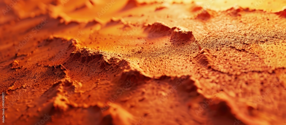 Poster detailed close up of an orange textured background with ample copy space image