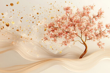 Golden Blossom Tree.
