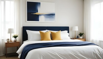 Photo interior modern design room 3d illustration