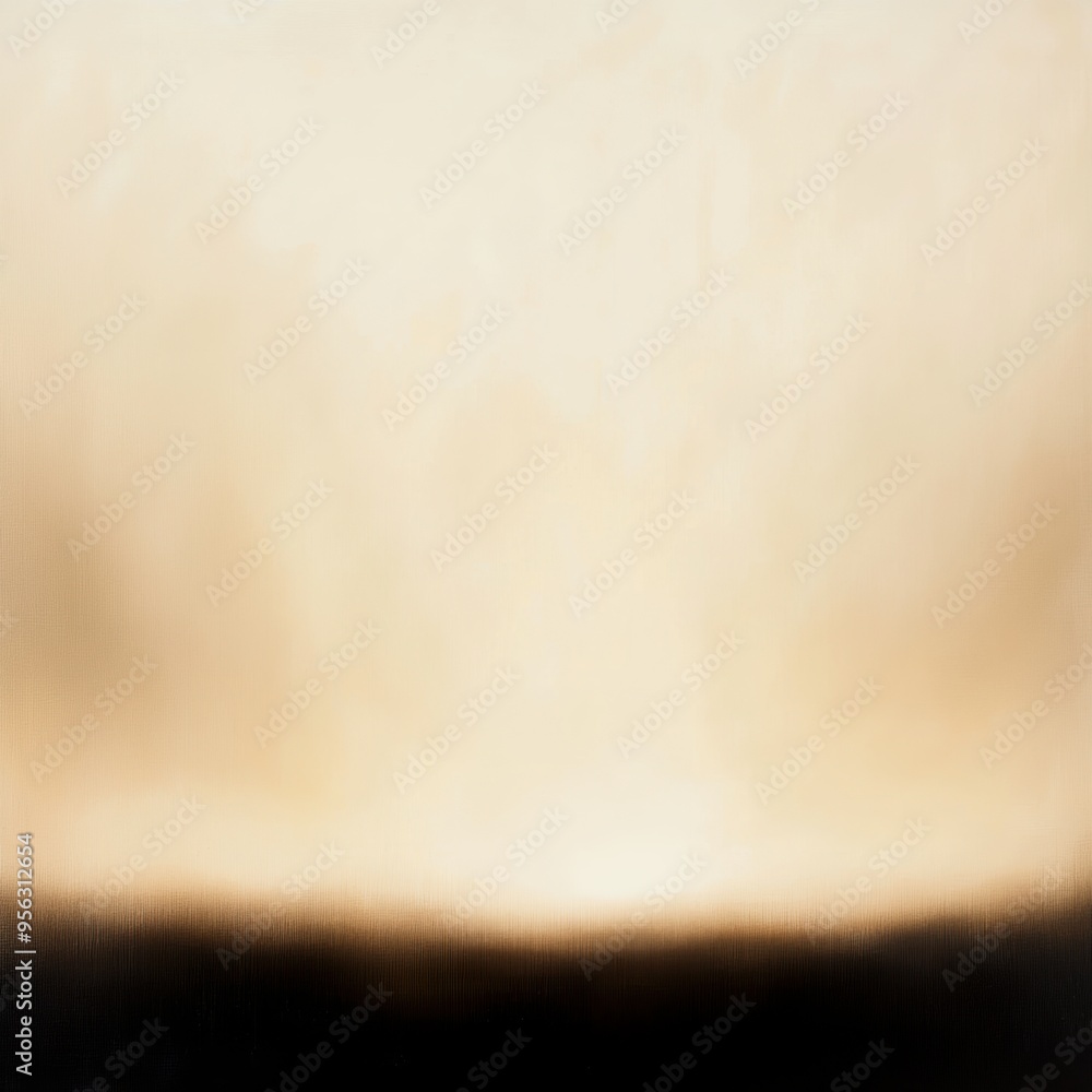 Poster a serene abstract image with a soft, blurred gradient, evoking a sense of calm and tranquility.
