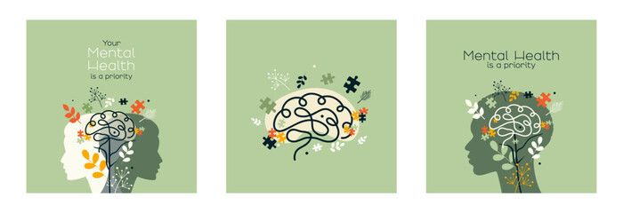 Mental Health cards. Your Mental Health is a priority.