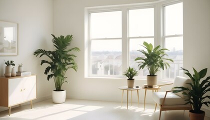 Photo interior modern design room 3d illustration