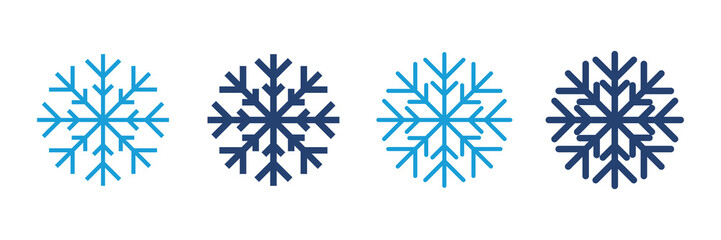 Snow icon vector. snowflake icon vector