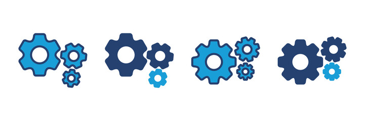 setting Icon Vector. Cog settings Icon Symbol