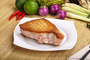 Roasted fresh delicous Tuna steak
