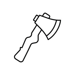 Hatchet icon vector stock illustration