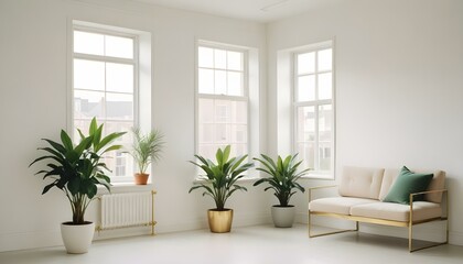 Photo interior modern design room 3d illustration