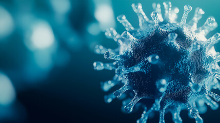 ウィルスのイメージ：微生物の世界