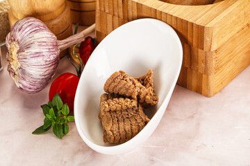 Liver Pate spread in the bowl