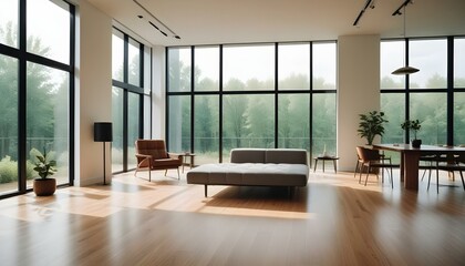 Photo interior modern design room 3d illustration