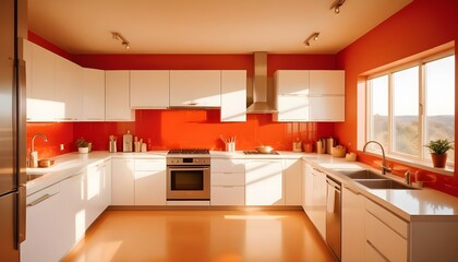 Photo interior modern design room 3d illustration