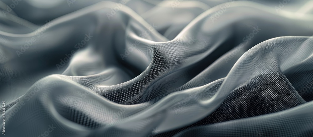 Fototapete Abstract textile fabric up close creating a unique background with copy space image