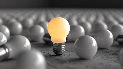 Shining Brighter: A Light Bulb That Stands Out