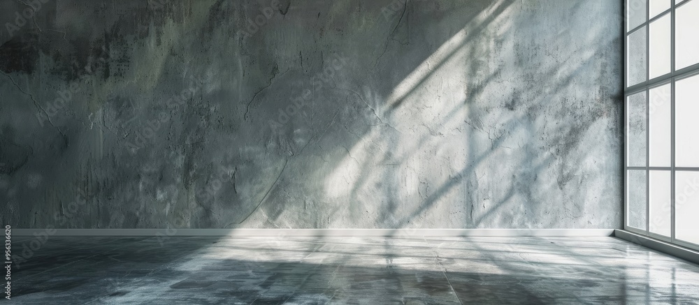 Aufkleber a studio backdrop featuring a textured grey wall provides an abstract setting for product presentati