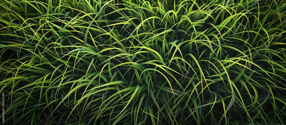 Aufkleber background of garden grass with diverse colors and textures ideal for copy space image