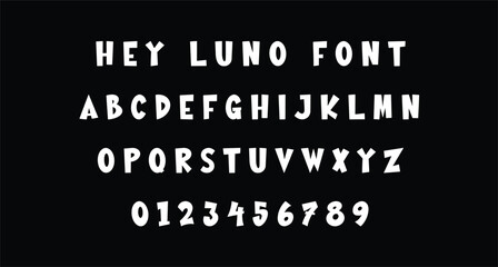 Hey Luno Fun Cartoon Font