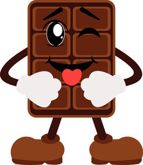 Chocolate Bar Character