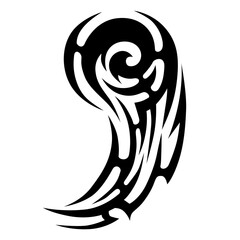 Tattoo designs. Tattoo tribal vector designs. Art tribal tattoo.