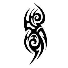 Tattoo designs. Tattoo tribal vector designs. Art tribal tattoo.