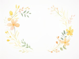 Elegant floral design featuring soft pastel flowers and greenery, perfect for invitations, backgrounds, and seasonal decor.