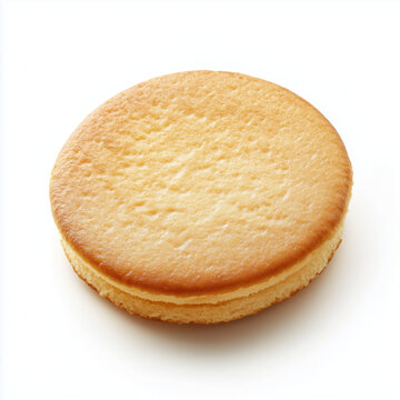 Pencake isolated on white background