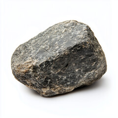 Fototapeta premium Rock isolated on white background