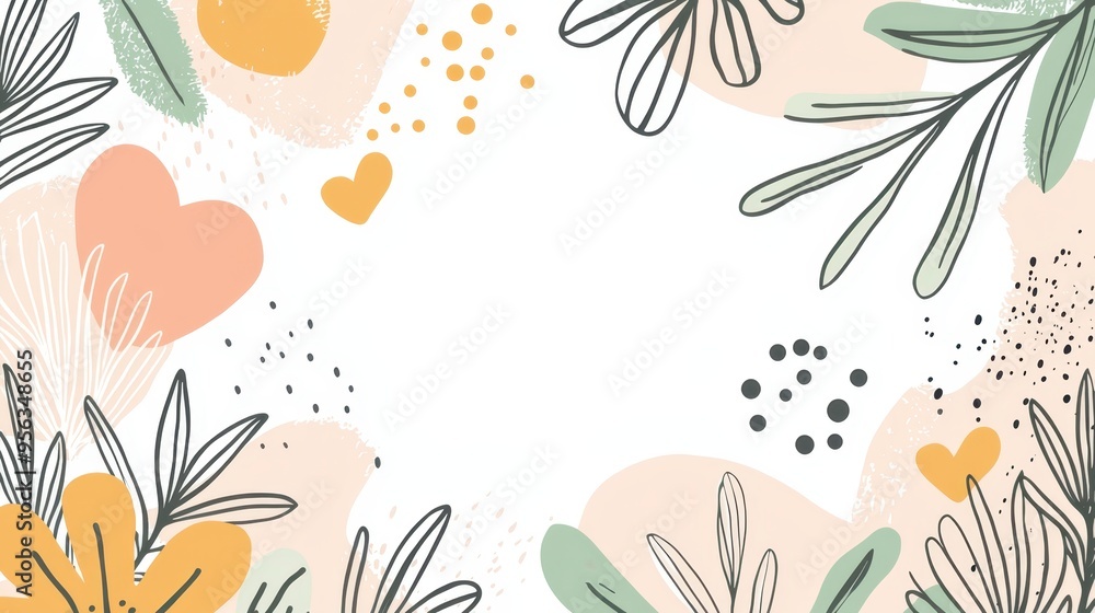 Aufkleber dynamic social media inspired abstract background with vivid overlapping shapes