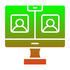 Online Meeting Icon