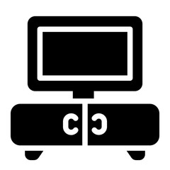 television Solid icon