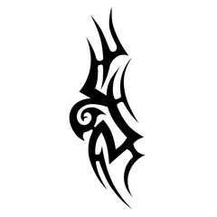 Tattoo designs. Tattoo tribal vector designs. Art tribal tattoo.