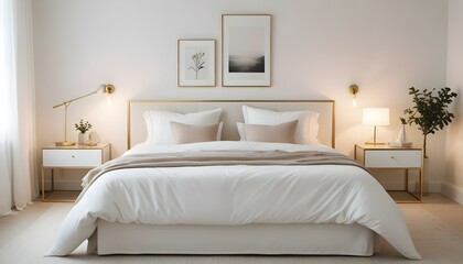 Photo interior modern design room 3d illustration