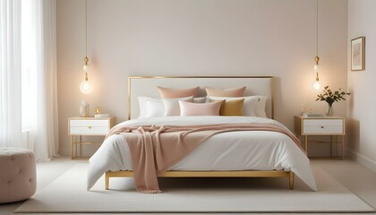 Photo interior modern design room 3d illustration