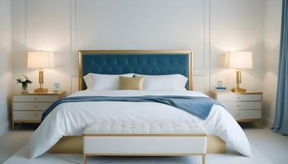 Photo interior modern design room 3d illustration