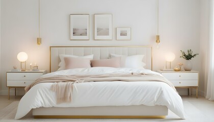 Photo interior modern design room 3d illustration