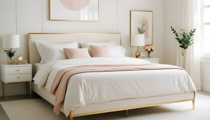 Photo interior modern design room 3d illustration