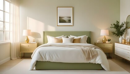 Photo interior modern design room 3d illustration