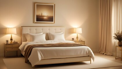 Photo interior modern design room 3d illustration