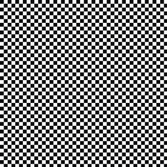 Black and white checkered seamless pattern. Endless background. Racing flag texture.