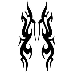 Tattoo designs. Tattoo tribal vector designs. Art tribal tattoo.