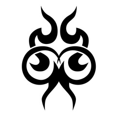 Tattoo designs. Tattoo tribal vector designs. Art tribal tattoo.