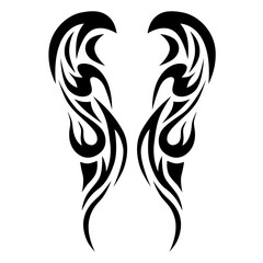 Tattoo designs. Tattoo tribal vector designs. Art tribal tattoo.