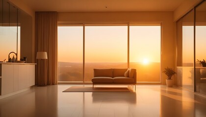 Photo interior modern design room 3d illustration