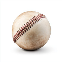 Baseball isolated on white background