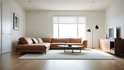 Photo interior modern design room 3d illustration